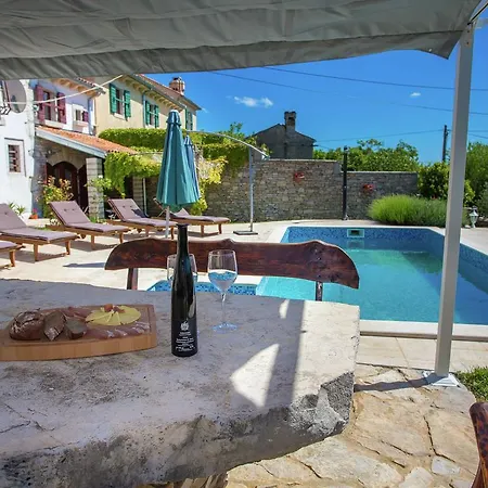 Charming In Rasa With Swimming Pool Villa *